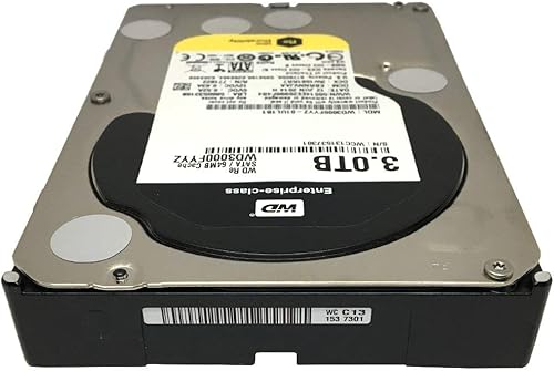 Miniatura 3 de Western Digital RE WD3000FYYZ 3TB 7.2K RPM 64MB caché 6Gb/s SATA 3.5" Enterprise HDD (renovado)