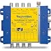 Produktbild TechniSat TECHNIROUTER 5/1 x 8 K-R - Erweiterung für eine digitale Einkabellösung (Kaskade für Teilnehmer, 8 Signale über ein Kabel, Unicable, Rückkanaltauglich)