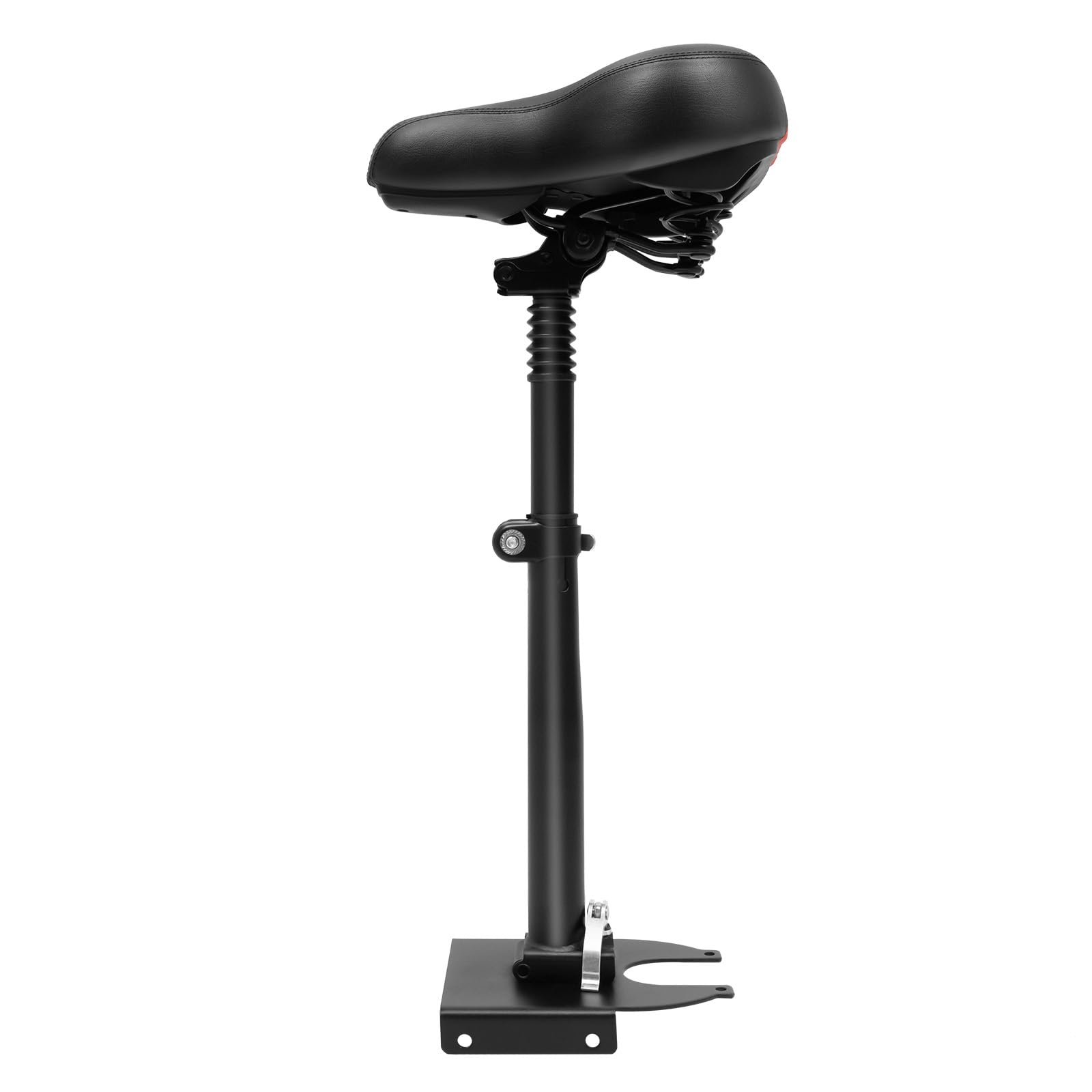 Siège de scooter électrique, selle de scooter électrique, avec amortisseur de chocs, hauteur réglable de 50 à 68 cm, pliable, noir