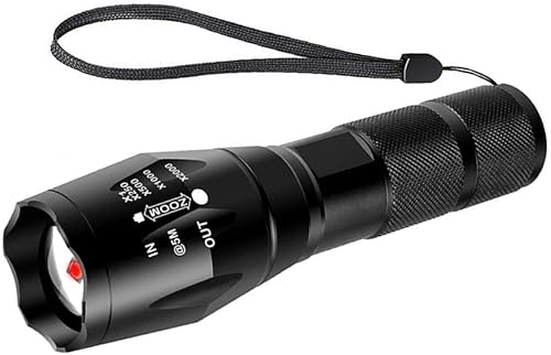 Linterna iluminadora LED IR Zoomable 850nm Linterna infrarroja Dispositivo de visión nocturna para caza, búsqueda y rescate, uso militar.