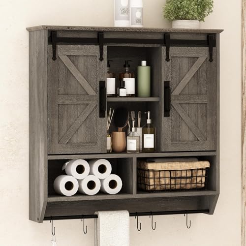 RUSTOWN Farmhouse Wall Cabinet