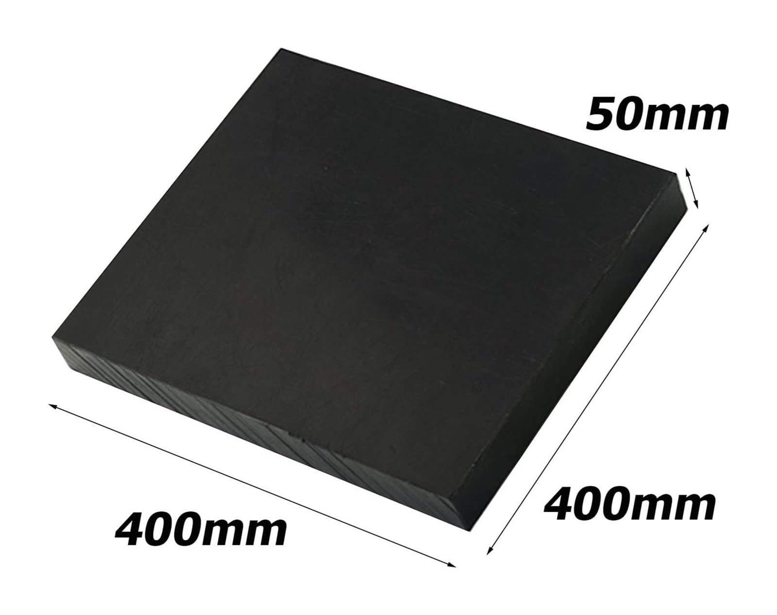 Płyta nylonowa, 1 Szt. Arkusz Nylonowy Do Obróbki CNC O Grubości 400x400 Mm 500x500 I 1-50(400x400x50mm)