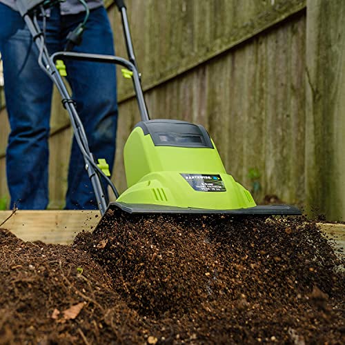 Image of Earthwise Power Tools by ALM TC70065EW 6.5-Amp 11-Inch Corded Electric Garden Tiller Cultivator, Green