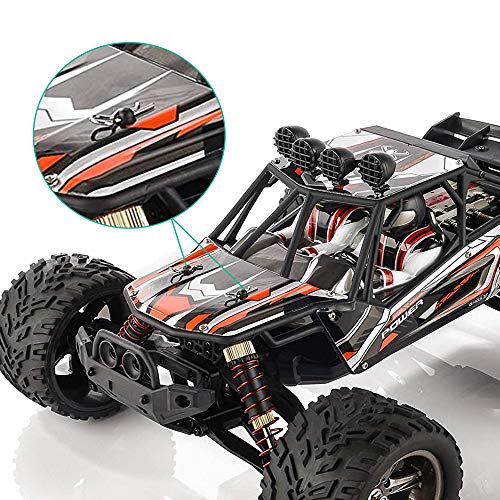 Kcrtek 50Pcs Rc Body Clips,30-Degree Angle Rc Clips Easy To Plug For All 1/10 1/12 Scale Redcat Hpi Himoto Hsp Exceed Rc Car Parts Truck Buggy Shell Replacement Silver #TOP2