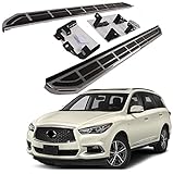 SAREMAS Stainless Steel for Infiniti JX35 QX60 2013-2019 2020 2021 Running Boards Side Steps nerf bar Protector Pedal