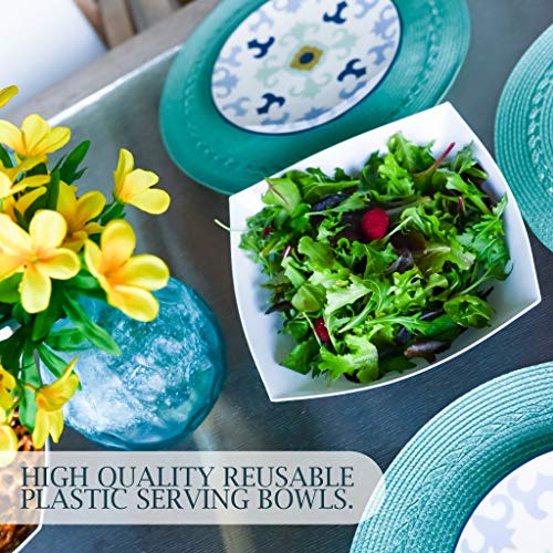 Plasticpro Disposable 64 Ounce Square Serving Bowls thumb #6