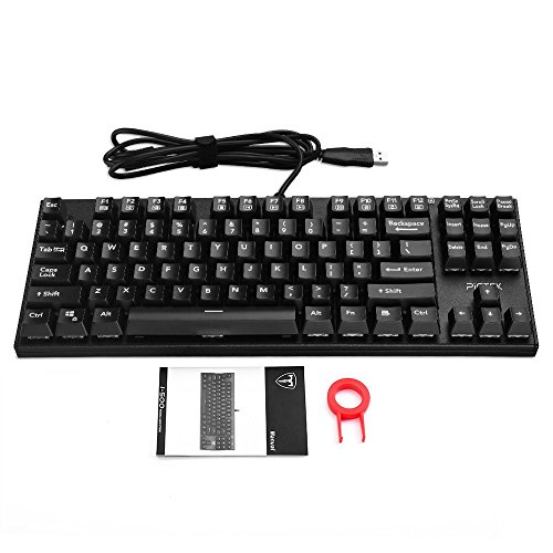 Pictek Mechanical Gaming Keyboard WaterResistant, Antighosting Wired