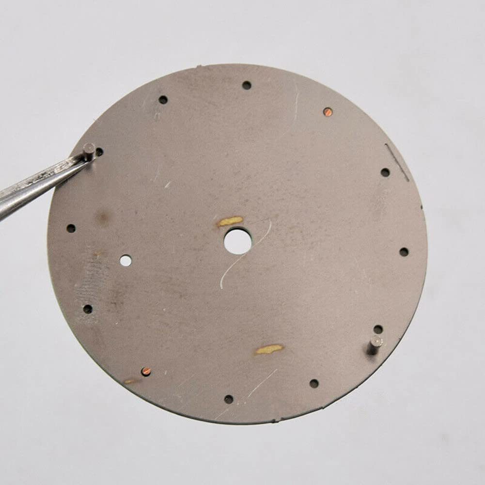 ZEZEFUFU Green Luminous Watch Dial w/Watch Hands for ETA 6497 ST3600 Movement Parts