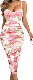 لانجري ليكرا بنقشه زهور وان سايز