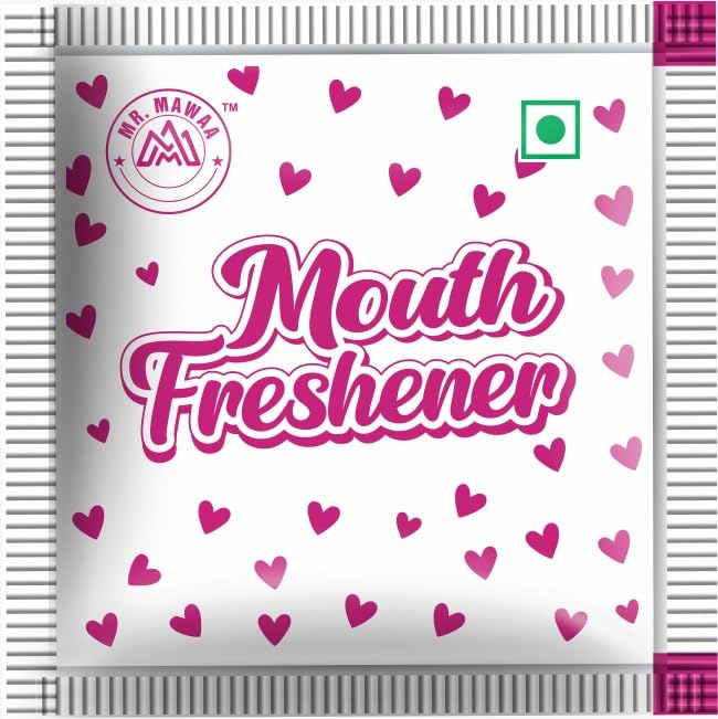 Image of Mr.mawaa Mint Madrasi Mukhwas Mouth Freshener (600 Sachets Pack) - Sweet & Tasty After Meal Digestive, Traditional Indian Mukhwas, Travel Friendly Sachets, Party & Restaurant Use.
