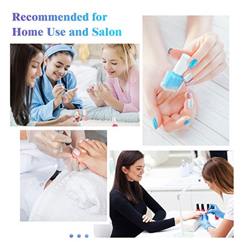 Nagellampe,Carttiya UV LED Lampe für Gelnägel,Nageltrockner mit 30/60/120s Timer,Infrarot Sensor,[Nagellack-Halter… – Bild 4