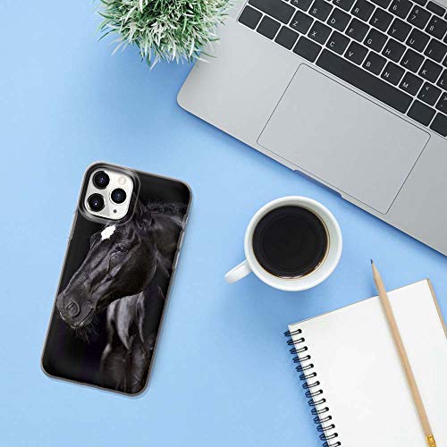 Custodia per iPhone 12, motivo cavallo G10