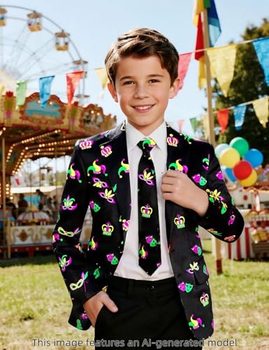 Blazer y corbata para niños 8-16 años miniatura 2