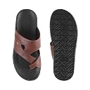 Walkway Men Brown Synthetic Casual Flat Chappal Euro/10 EU/44 (16-667) gallery image