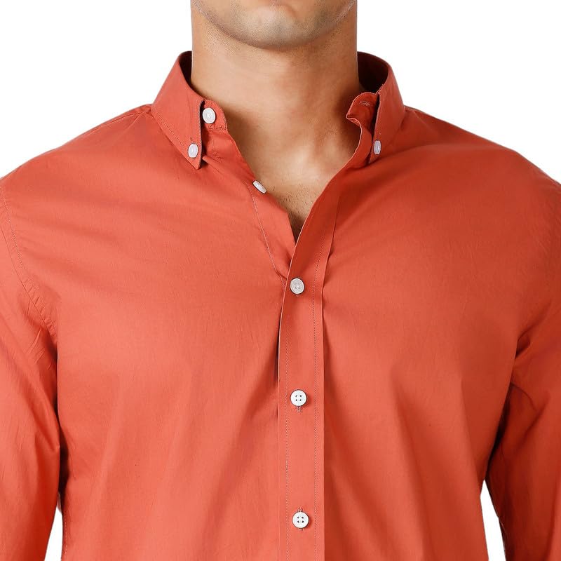 Image of MARK & ALBERT Men's Cotton Formal Shirt