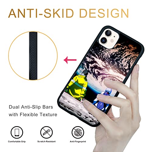 Cool Tide Cyberpunk Edgerunners Lucy David Phone Case For Iphone 11,Unique Black Style Design Soft Tpu Ultra-Thin Shockproof Anti-Fall Protective Anime Iphone 11 Case #TOP4