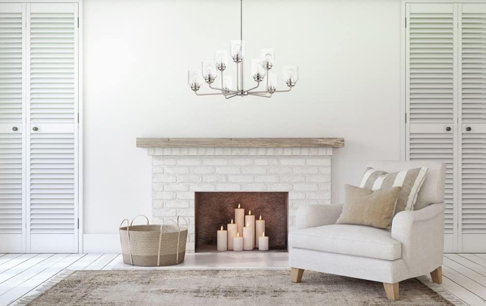 Maxim Acadia-Three Light Chandelier-20 Inches Wide by 13.75 inches high-Satin Nickel Finish -Traditional Installation