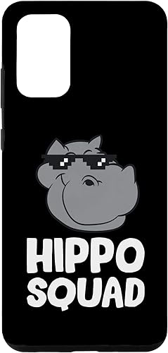 Galaxy S20+ Hippopotamus - Hippo Squad with sunglasses Case
