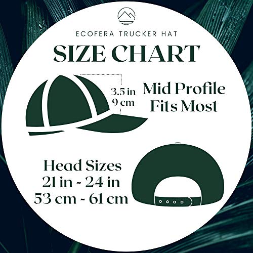 Image of Men's Eco-Friendly Snapback Trucker Hat Baseball Cap
