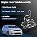 A ABSOPRO Car Hood Latch Assembly for Chrysler Pacifica 2017 2018 2019 2020 2021 2022 Engine Hood Latch Lock Release No.68237953AD/68237953AF