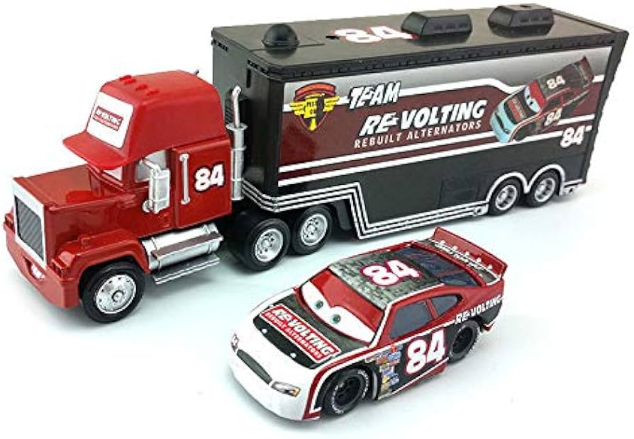 Amazon.co.jp: カーズ No.84 リボルティング & マック 2点セット