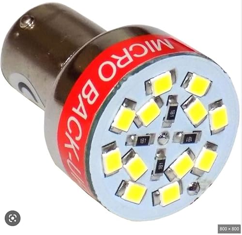 paolo 12V LED 12 SMD LEDs AMPOULE SONORE FEU DE RECUL MARCHE ARRIERE BIPP