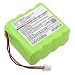 Produktbild subtel® Qualitäts Akku kompatibel mit Visonic 0-100459/0-100498/0-100535/0-100605 - GP220AAH8YMX (2000mAh) Ersatzakku Batterie