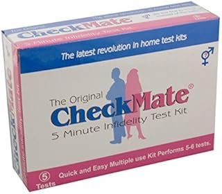 Check Mate Infidelity Test Kit - 10 Tests - Check your spouse, boyfriend, girlfriend, partner.