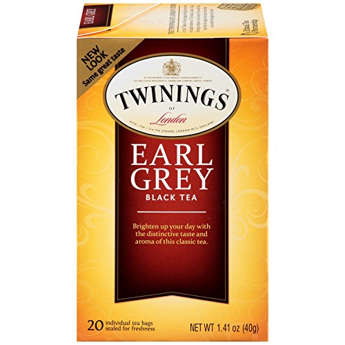 Twinings of London Earl Grey Black Tea Bags, 20 Count