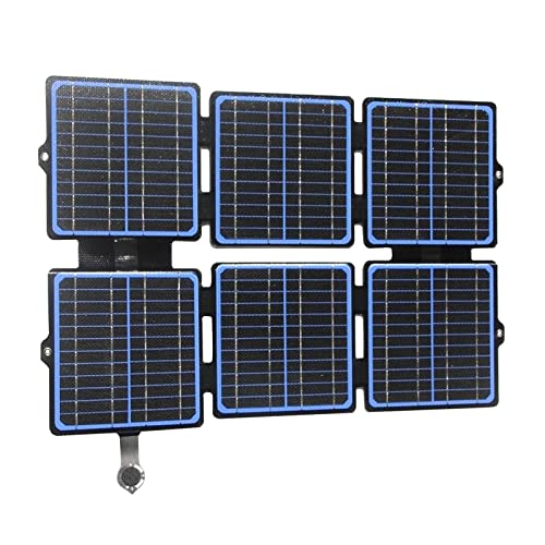 VELURA IPX6 Waterproof Solar Charger 30W 5V/12V Charging Panels Camera Laptop|1 Piece 30w Solar Charger| Chargers & Cradles|Cell Phones & Accessories
