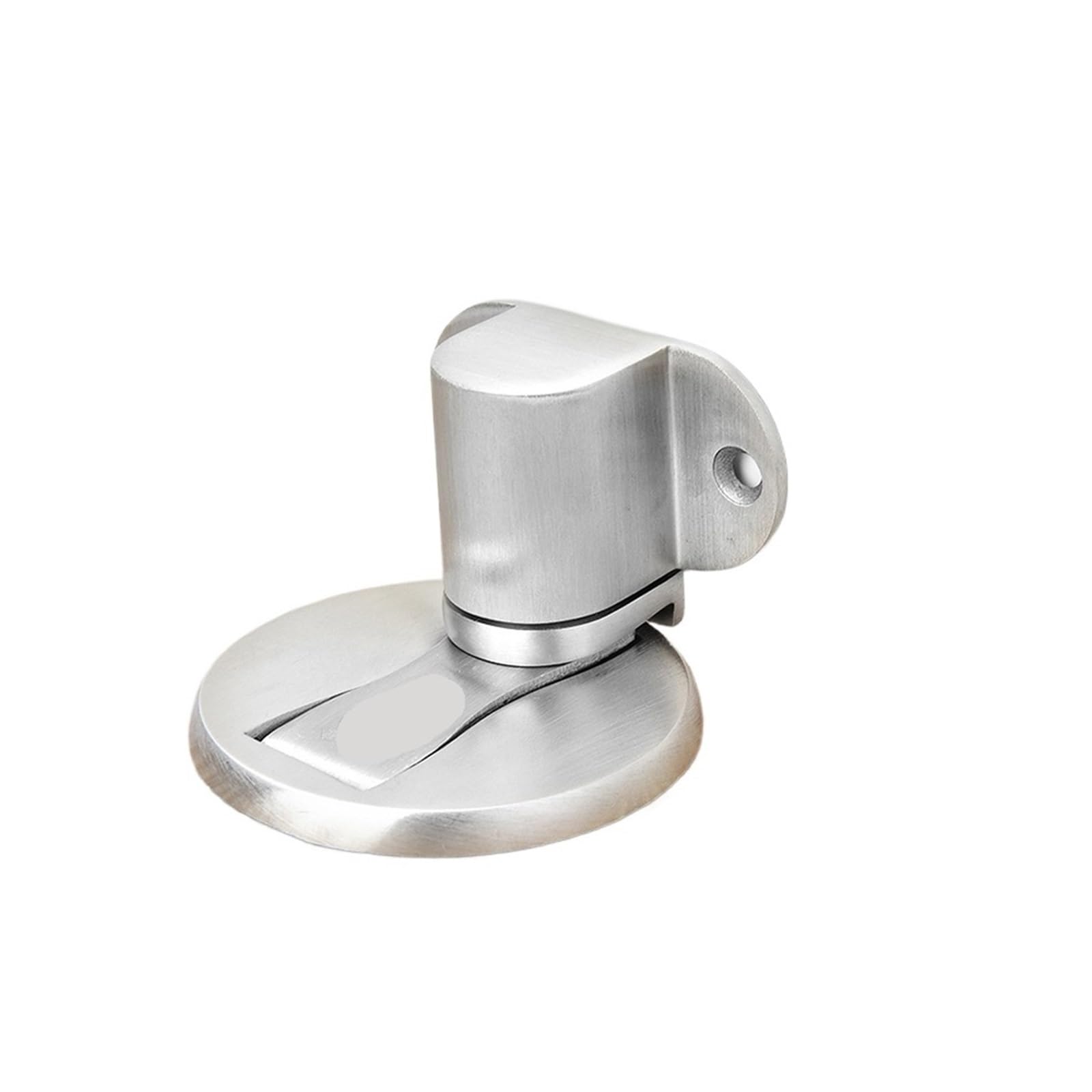 Kiddibubzi Style 01 Adjustable Door Holder Stainless Steel Magnetic Door Stopper Non-Punch Sticker Water-Proof Door Stop Furniture Door Hardware(Style 01)