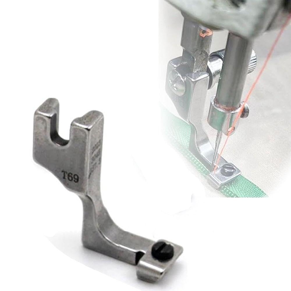 Bhavya Enterprises T69 Adjustable Invisible Zipper Foot for Sewing Machine – Heavy Duty Metal Presser Foot for Tailoring, DIY, Boutique Use – Compatible with Usha, Singer, Brother, and More-image-29