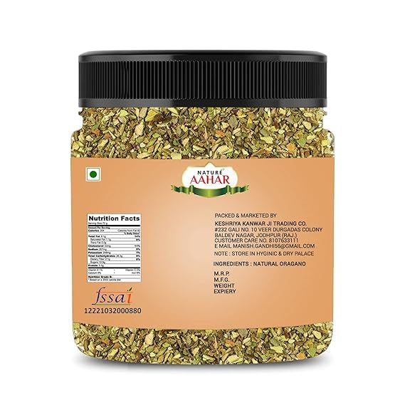 Image of Nature Aahar 100% Pure Origano | Oregano for Pizza /Pasta (900gm)