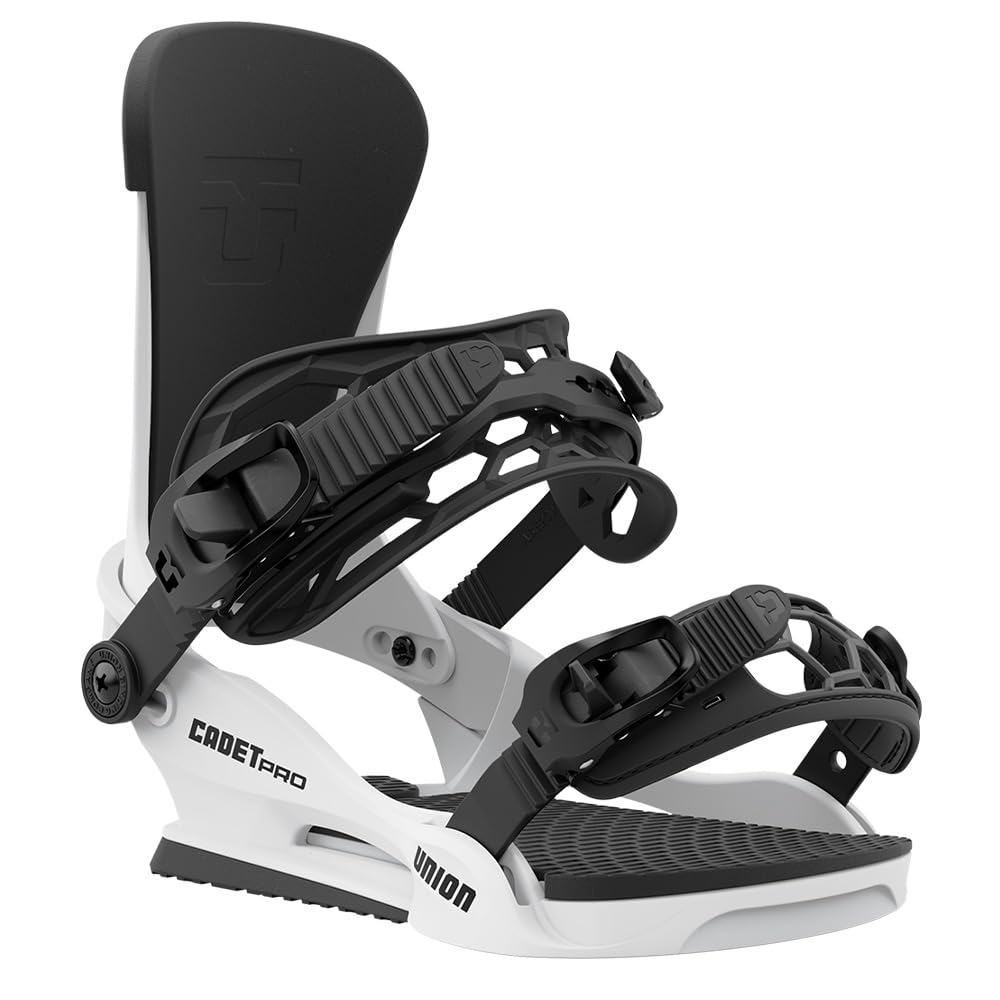 Amazon.com : Union Cadet PRO Youth Snowboard Bindings, M, White