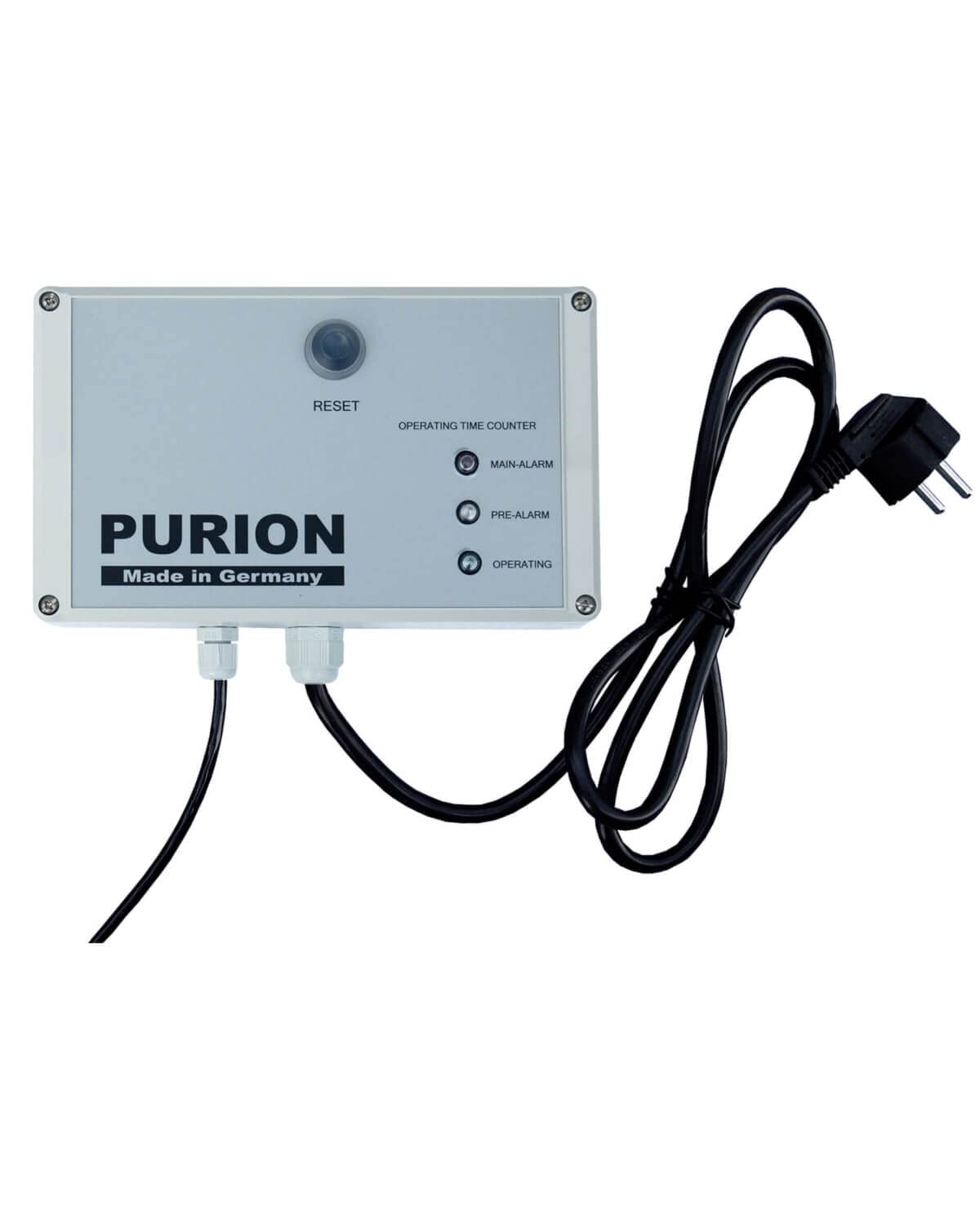500 UVC clarificador con 10W 400l/h de desinfección de agua potable, sistema UV de acero inoxidable con control de vida útil