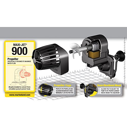 Image of Marineland Maxi-Jet 900, Multi-Use Water Pump And Power Head, Fully Convertible