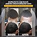 Goiple Wave Pomade for Men Strong Hold Easy Wash 360 Wave Training Hair Cream, Waves Grease for Men Promotes Layered Waves, Moisture, Control and Silky Shine Pomade Brushe Silky Durag Cap Set
