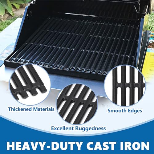 Image of Grill Grate & Emitter Plate for Charbroil Tru-Infrared Pre 2015 Grill Parts | for Charbroil 463241013 463243911 463270614 463246909 463270613 466241013 463270610 463270611 Grill Replacement Grates Parts