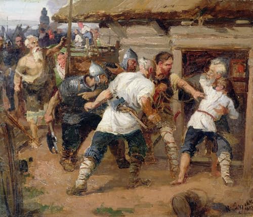 Imagen lienzo de la pintura de la Rus de Kiev para inspirar pasión por el arte