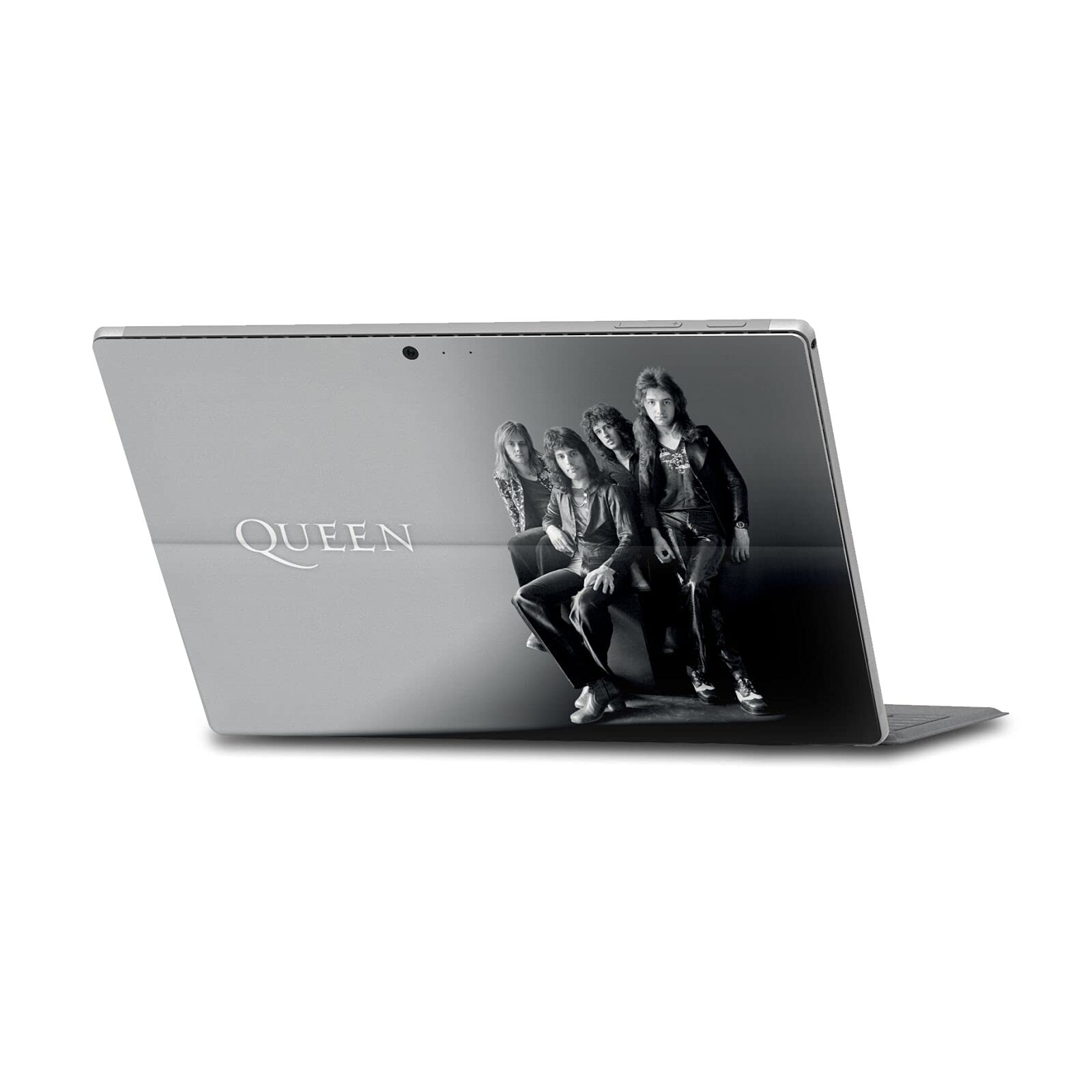 Head Case Designs Officially Licensed Queen BW Group Photo Iconic Matte Vinyl Sticker Skin Decal Cover Compatible With Microsoft Surface Pro 4/5/6