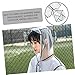 Holibanna Anti-droplet Transparent Long Raincoat Full Body Rain Gear for Men and Women Lightweight Outdoor Travel Raincoat for All Seasons