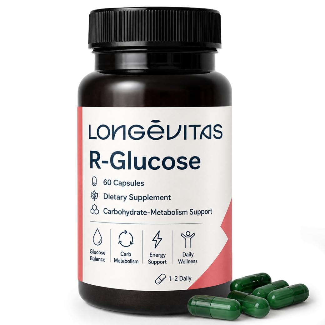Longévitas Bloqueador Carbohidratos, Reducose® Glucosa (60 Cápsulas) | Hasta 2 meses, Reduce hasta el 40% la absorción de azúcar, Canela, gymnema, cromo, Fabricado en España, ISO 9001