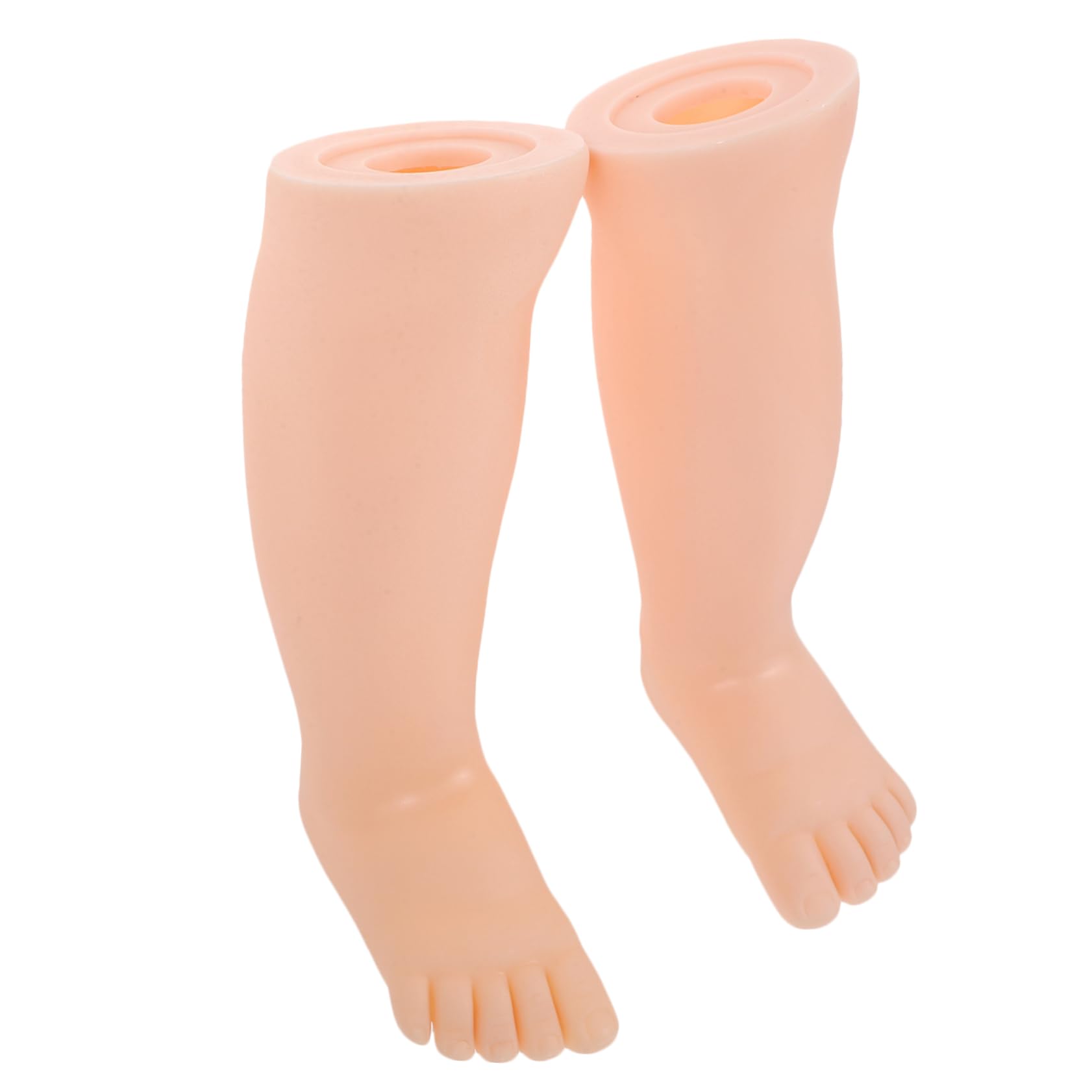 BELLIFFY Foot Mannequin for Socks Display Anklets Shoes Support Mannequin Foot Display Sock Holder