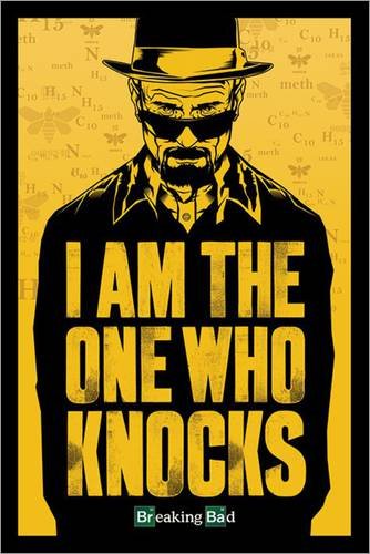 poster 61 x 91.5 cm - Breaking Bad - I am the one who knocks by Gb Posters Cover