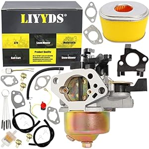 LIYYDS Carburetor Kit Compatible with GX240 GX270 GX290 8HP 9HP Engines 270cc WT30X Trash Pump Generator Lawn Mower Propel Mower Water Pump Compressor 16100-ZE2-W71 16100-ZH9-W21 1616100-ZH9-820