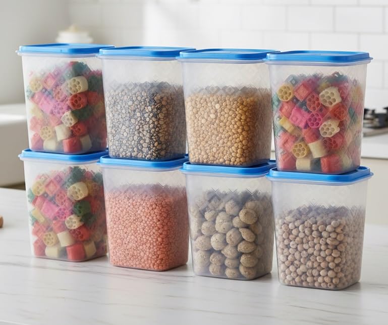 Image of Plastic Kitchen Container combo 1000ml size (8)