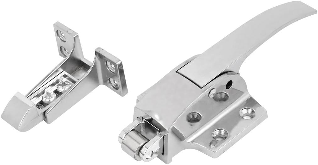 Sourcingmap Oven Refrigerator Metal Pull Handle Latch 7-inch Length, Silver - Image 3