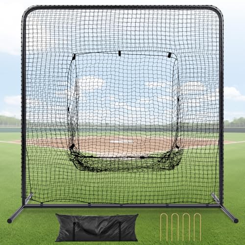 Steel Baseball Hitting Net with Storage Bag