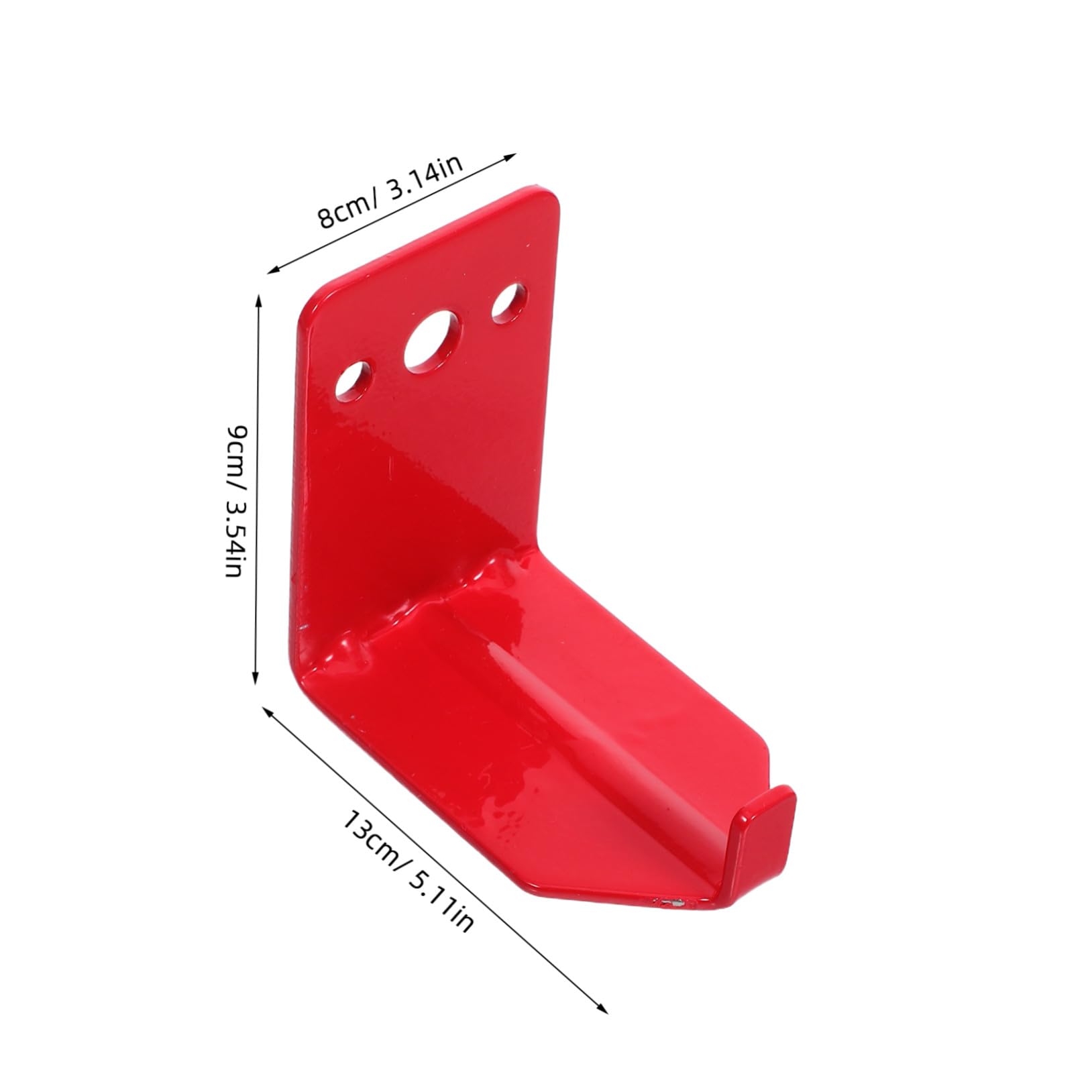 PRETYZOOM 16 Piezas Soporte Metálico para Extintor de Incendios de Acero al Resistente y Prueba de Intemperie con Tornillos para Montaje Pared para Hogar Oficina y Cocina Comercial