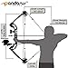 PANDARUS Bowfishing Bow Kit with Arrow Ready to Shoot Right Handed 15-45 LBS Draw Length 18